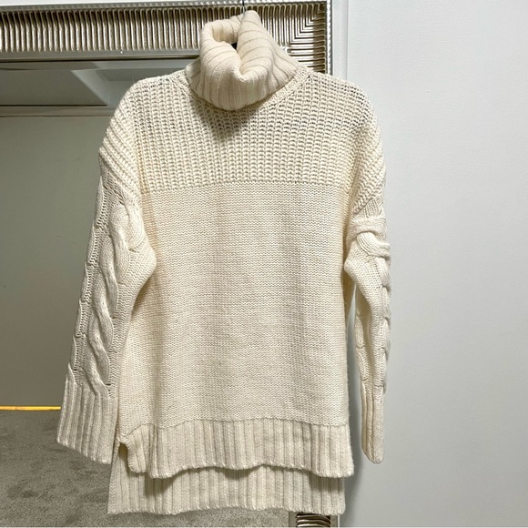 Pietro Brunelli Oversized Chunky Knit Turtleneck Sweater - size small - Picture 4 of 8